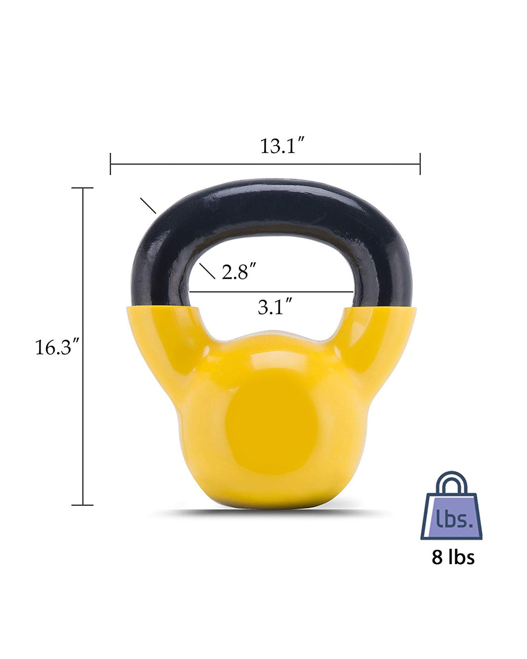 Coated Kettlebell Weights