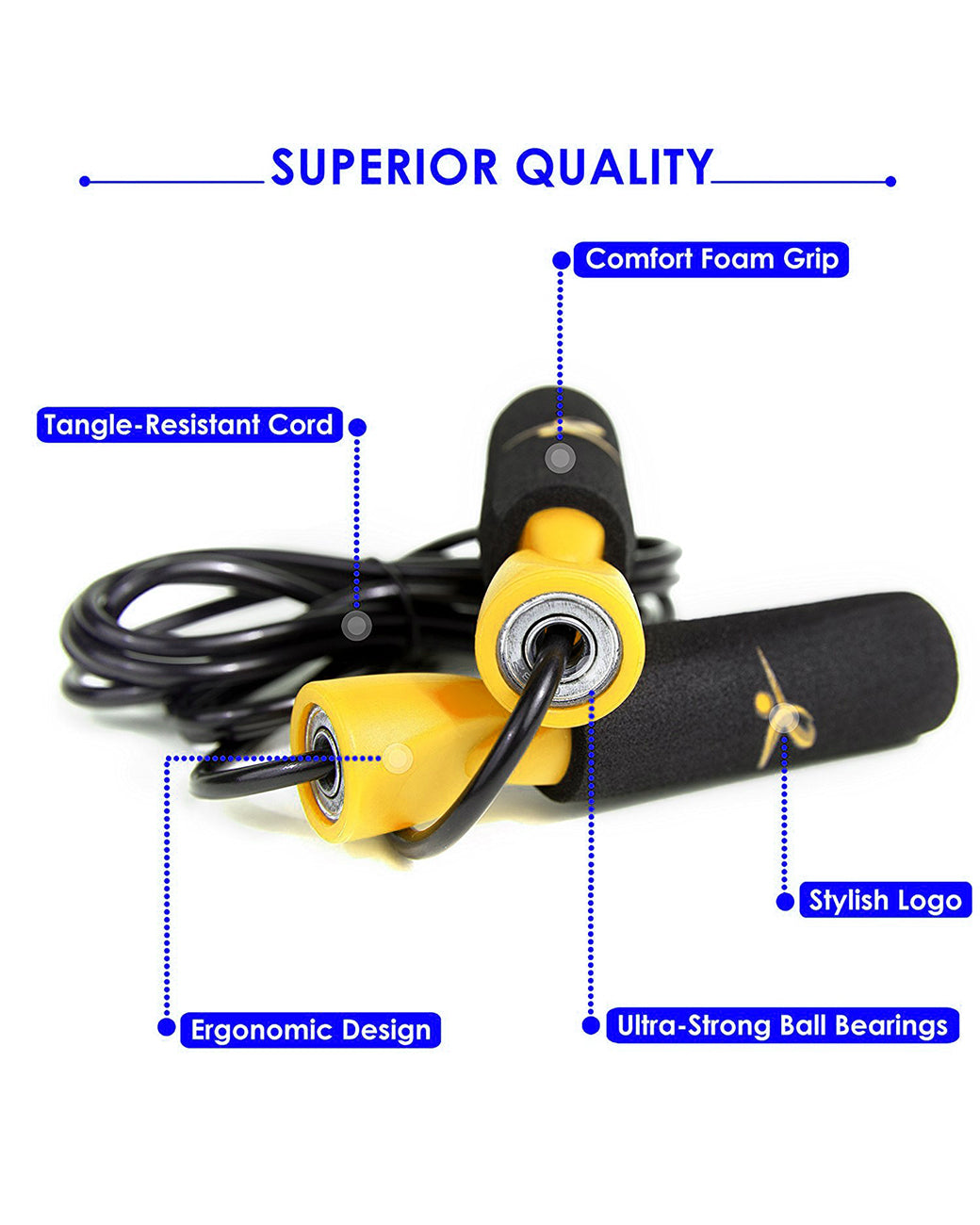 Jump Rope with Carrying Pouch